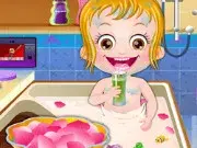 استحمام بيبي هازل