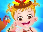 بيبي هازل مع العائلة