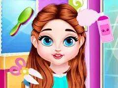 قص شعر اطفال بنات