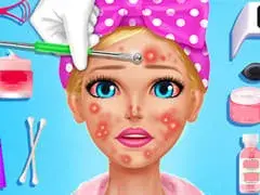 العاب بنات علاج وجه 2