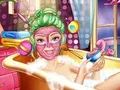 العاب بنات استحمام وتنظيف الوجه