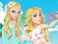 تلبيس بنات على الشاطئ مايوهات