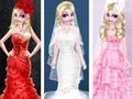 تلبيس عرائس فساتين زفاف بيضاء