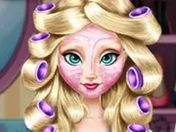 Elsa Frozen Makeover