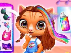 صالون تجميل القطط