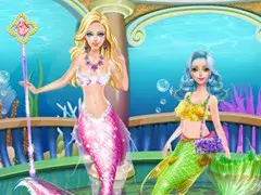 تلبيس حوريات البحر الجميلة