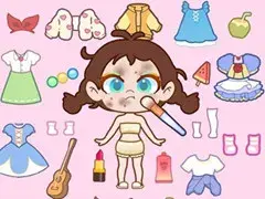 تلبيس عروسة اطفال