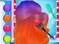 تمشيط الشعر المجعد