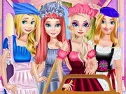 تلبيس بنات ملابس العيد