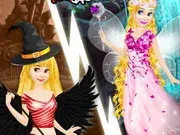 قصة ربانزل والساحره الشريرة